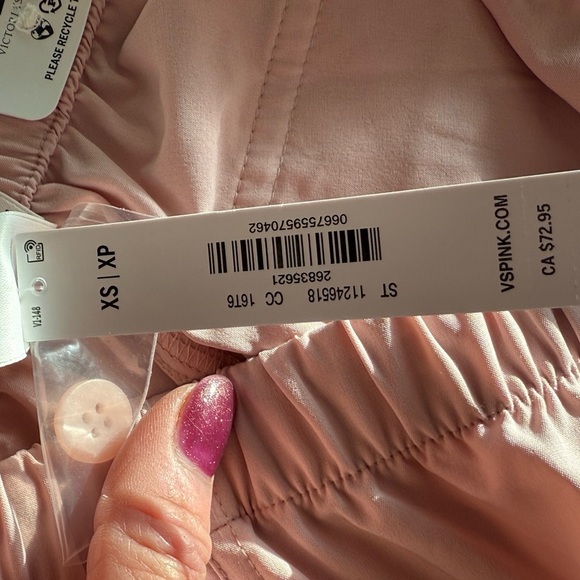 Victoria's Secret Blush Parachute Pants - Picture 7 of 9